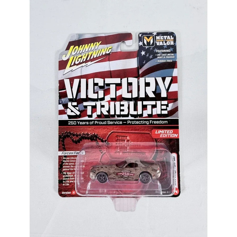Johnny Lightning Marine‎ Corp 250 years 2008 Dodge Viper SRT Version A Semper Fi